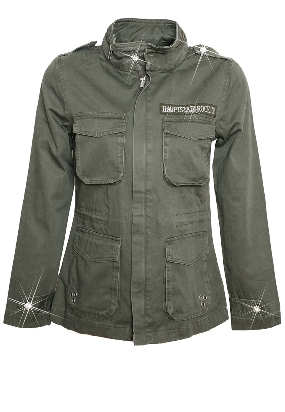 HAUPTSTADTROCKER Army Jacke Olive