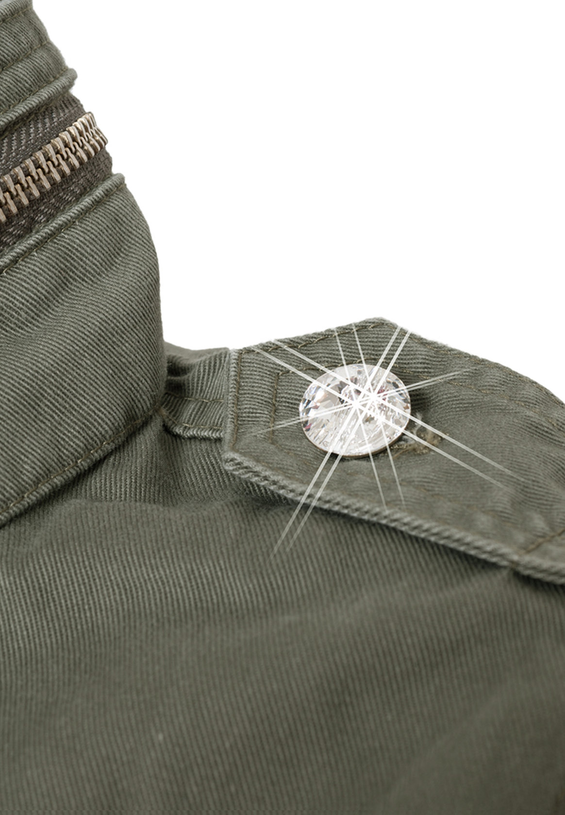 HAUPTSTADTROCKER Army Jacket Olive