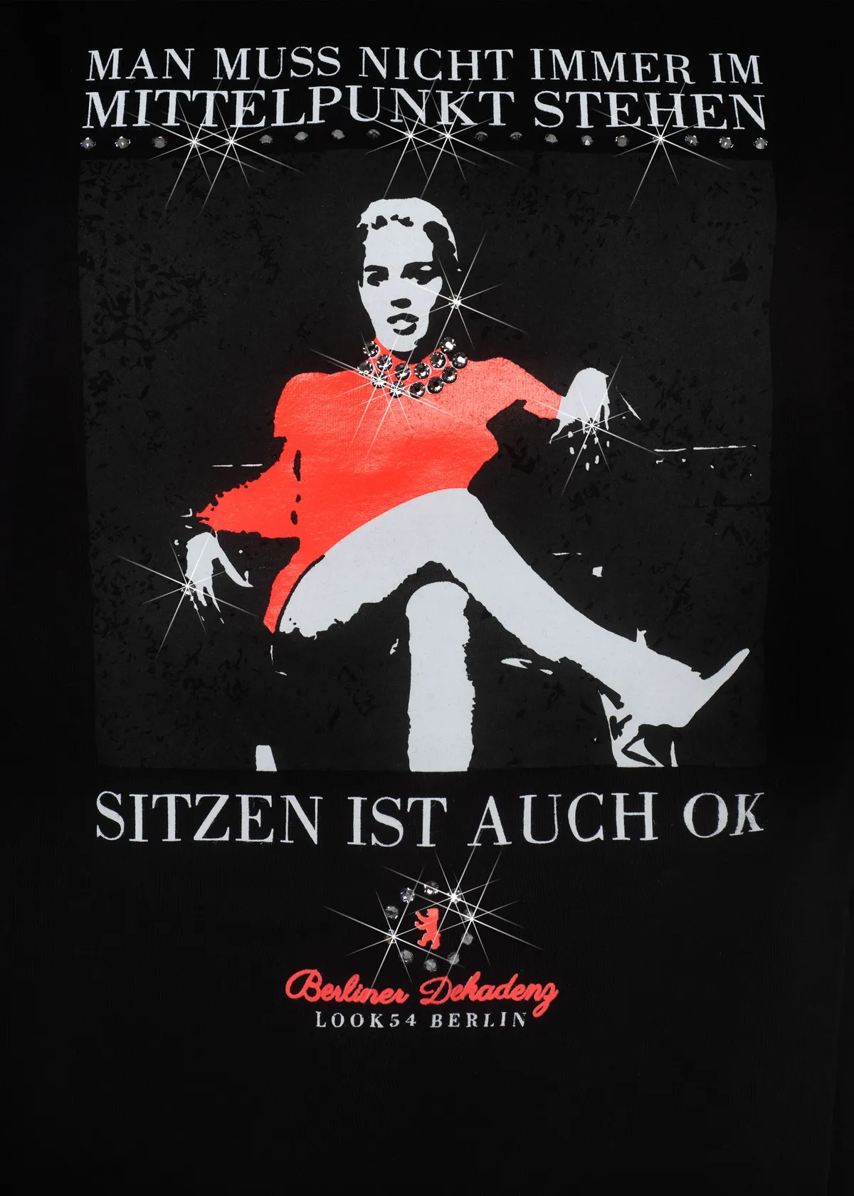 Sitzen ist auch o.k. Batwing Shirt