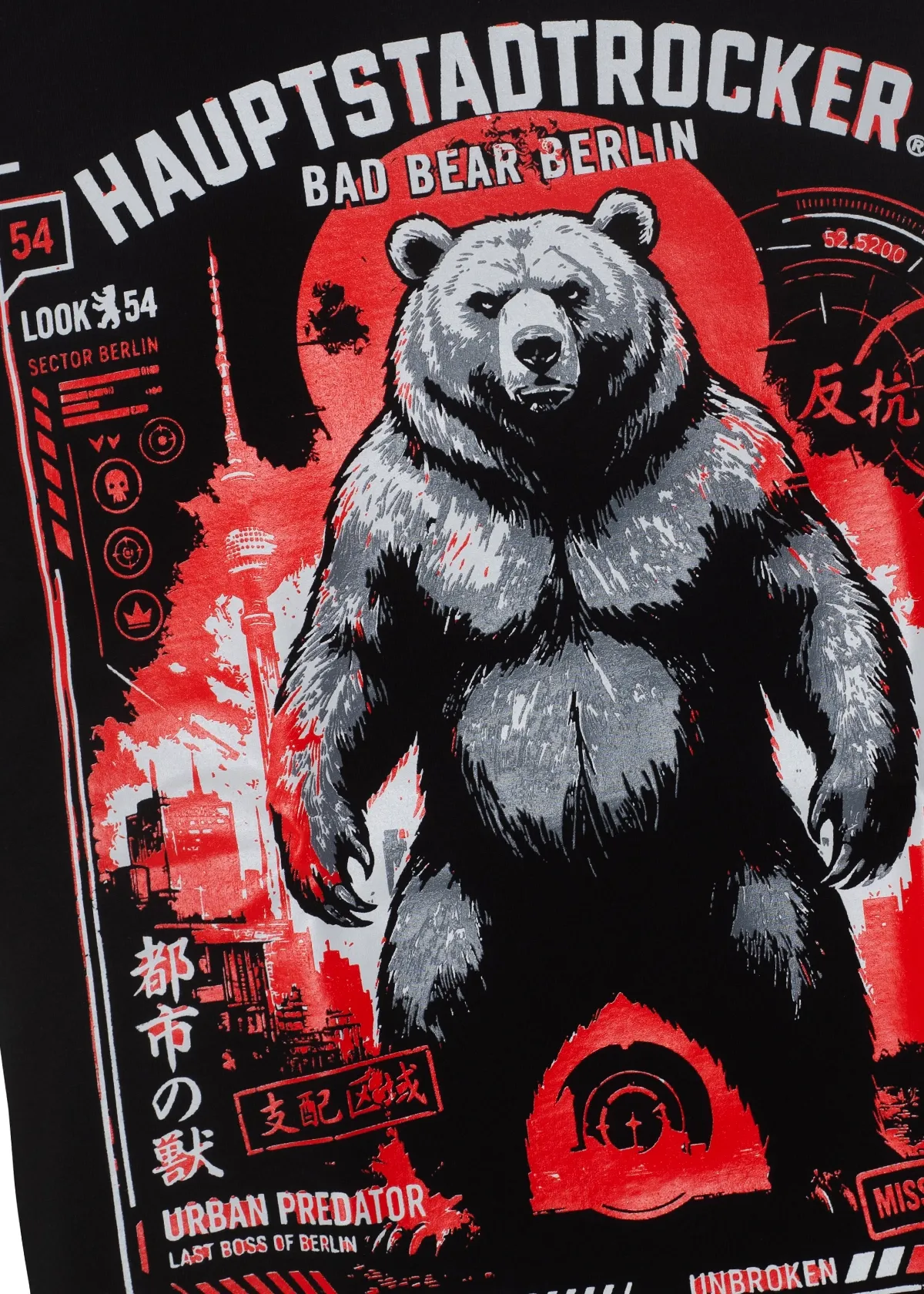 HAUPTSTADTROCKER Bad Bear Berlin T-Shirt
