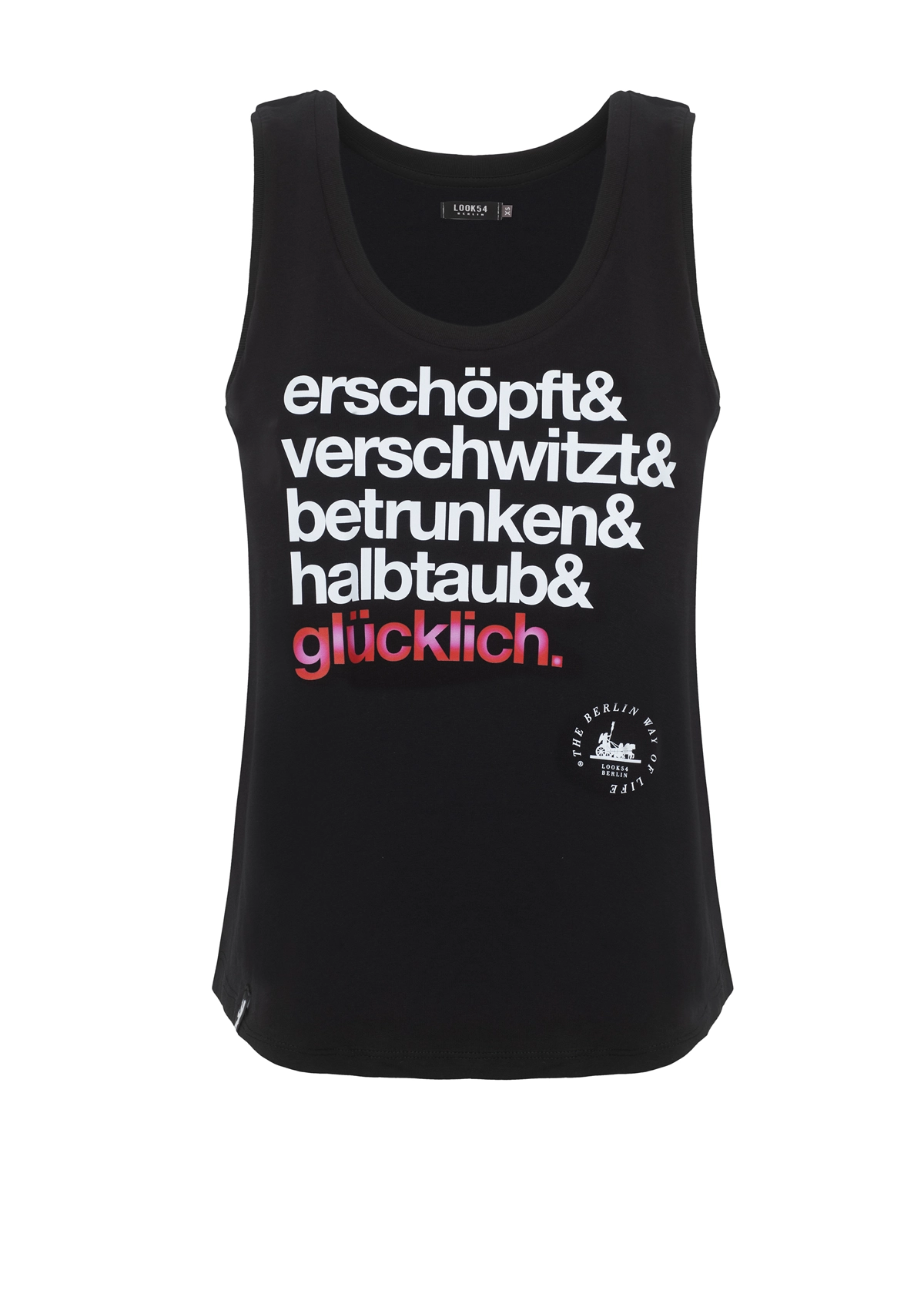 Erschöpft und Glücklich Tanktop