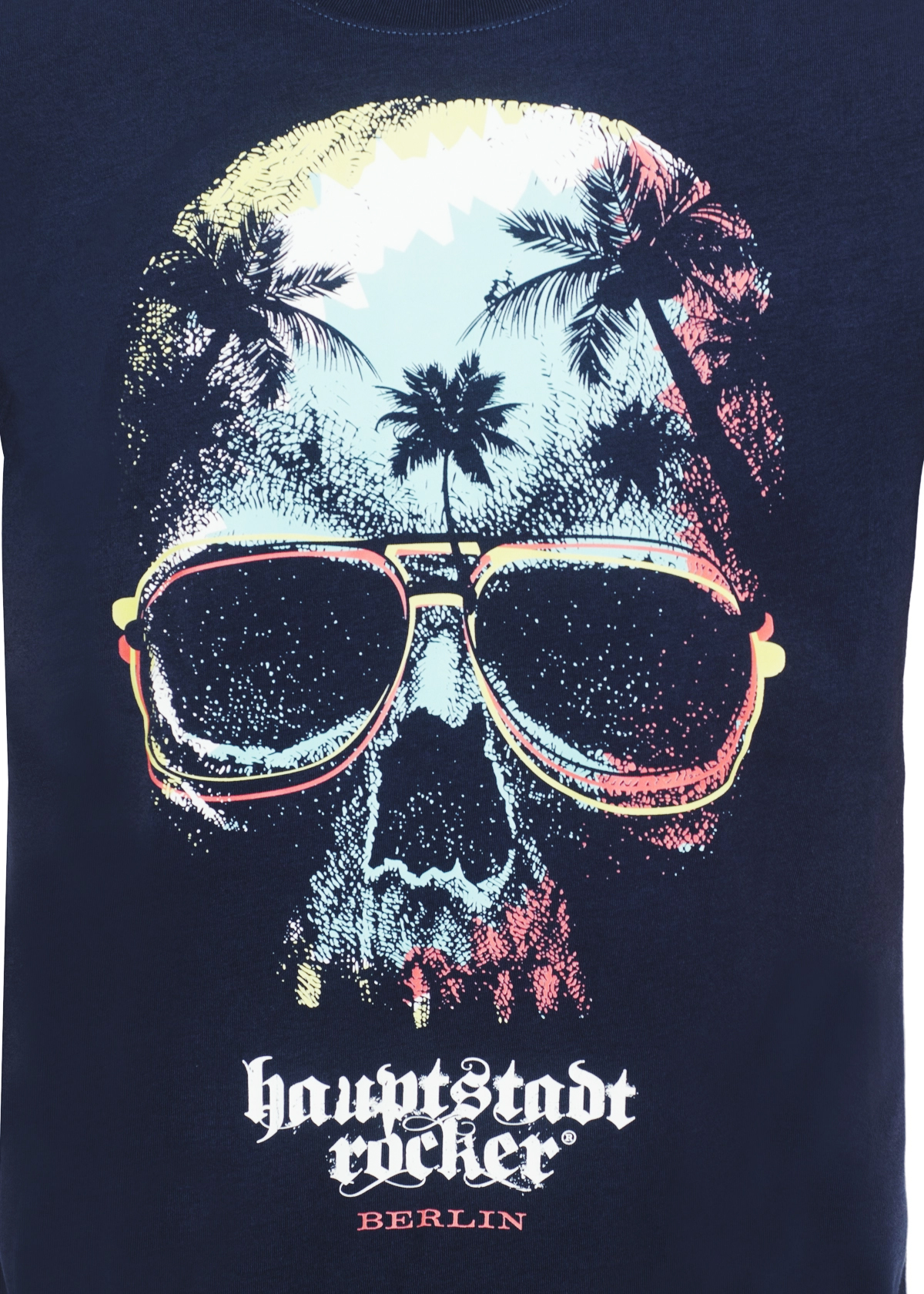 HAUPTSTADTROCKER Beach Skull Unisex T-Shirt