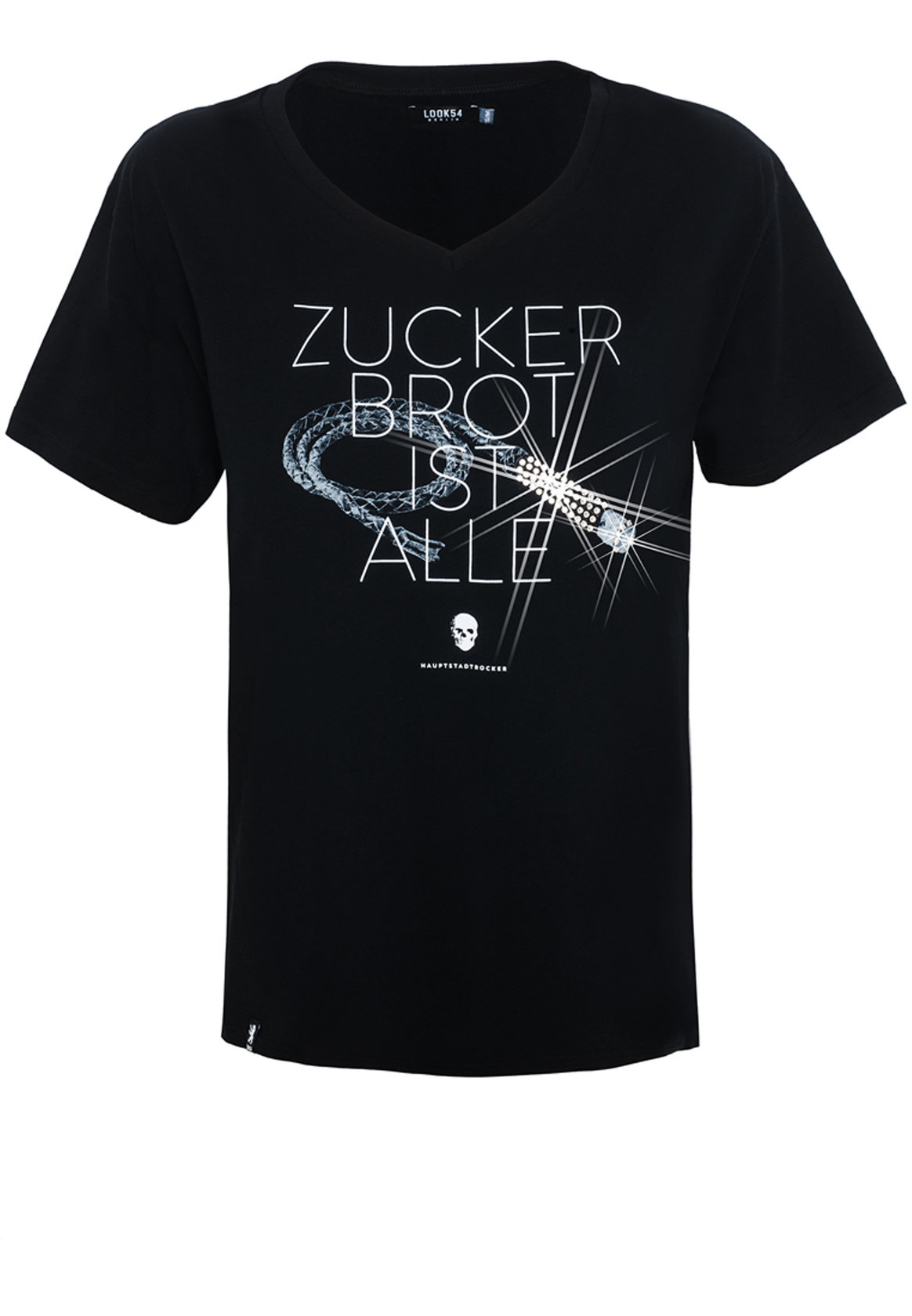 Zuckerbrot ist alle - Oversized Boyfriend V-Shirt