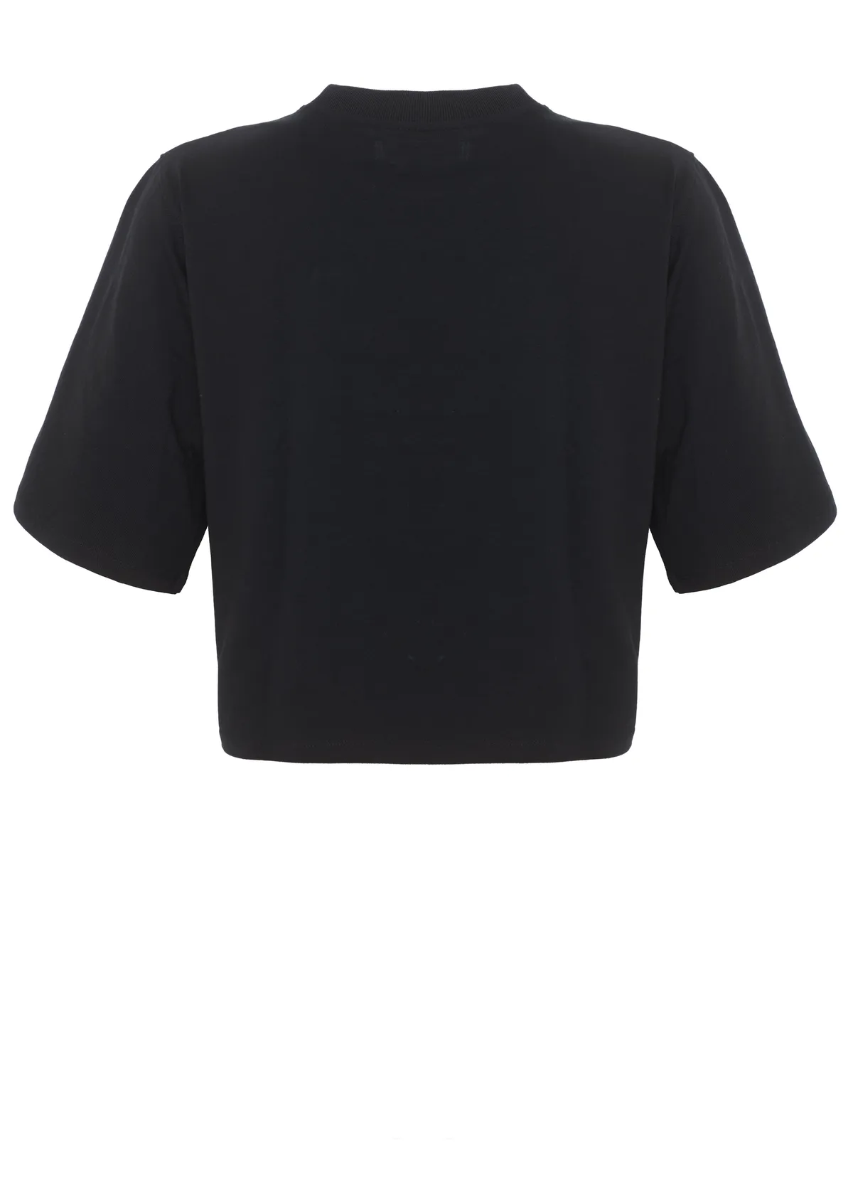 HAUPTSTADTROCKER Crystal Badge Oversized Crop-Shirt
