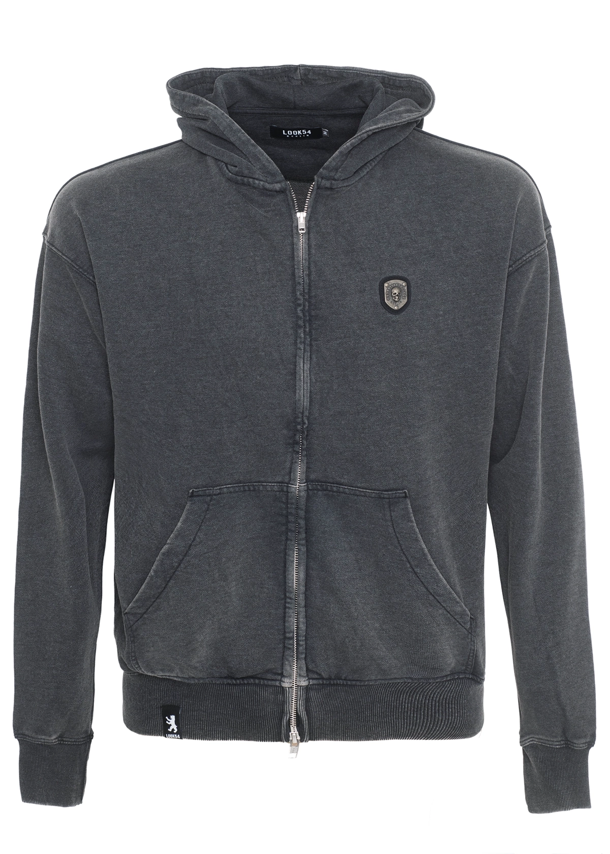 HAUPTSTADTROCKER Vintage Zip Hoodie