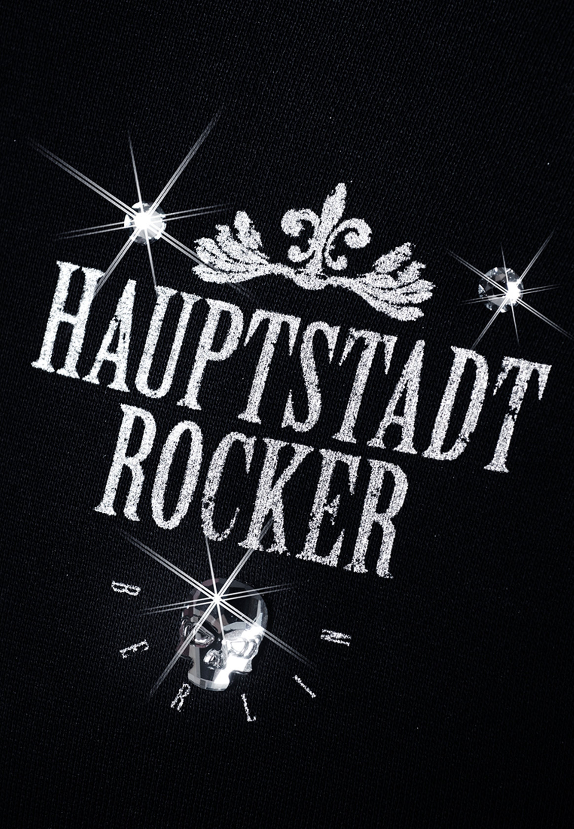 HAUPTSTADTROCKER Ornament Crest Sweatparka