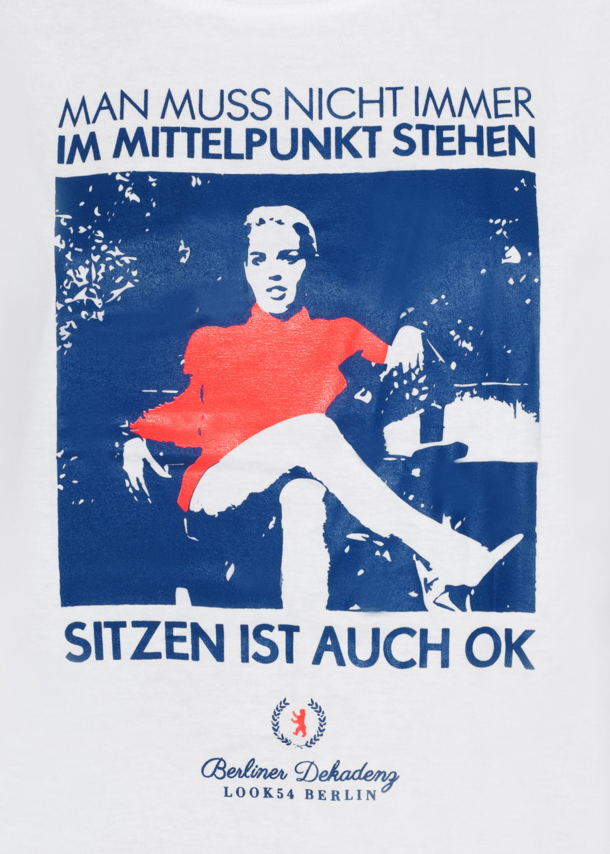 Sitzen ist auch o.k. Rock-Shirt