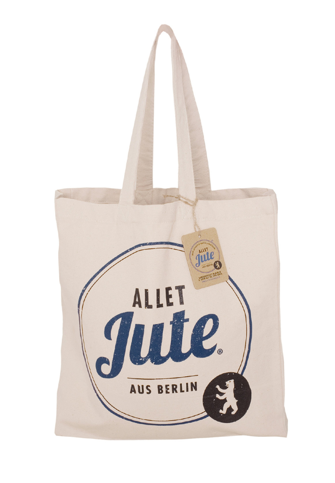 Allet Jute aus Berlin - Baumwolltasche