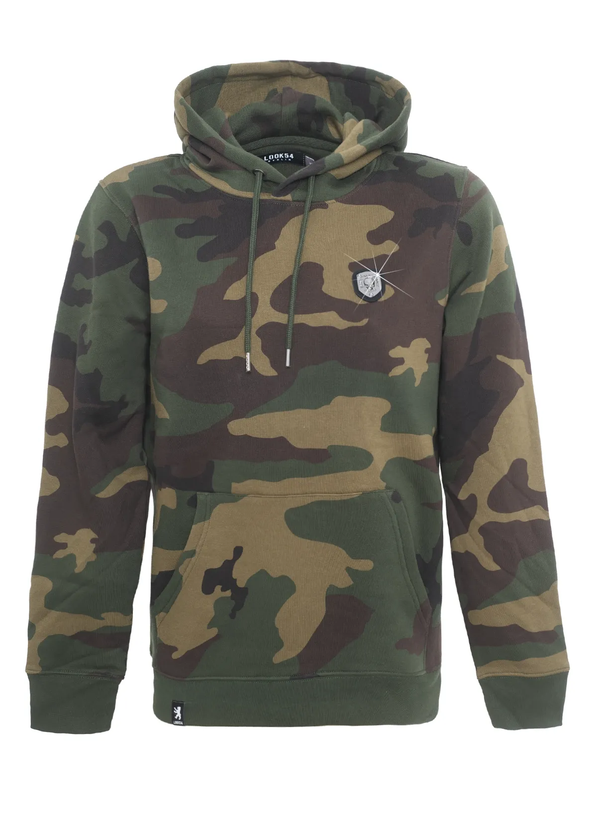 HAUPTSTADTROCKER Crystal Skull Hoodie