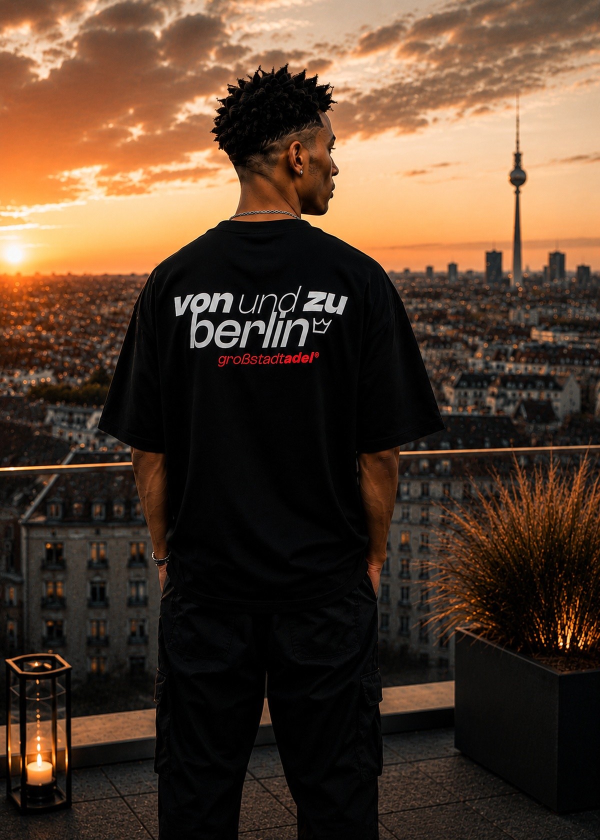 GroßstadtAdel® Sweat T-Shirt