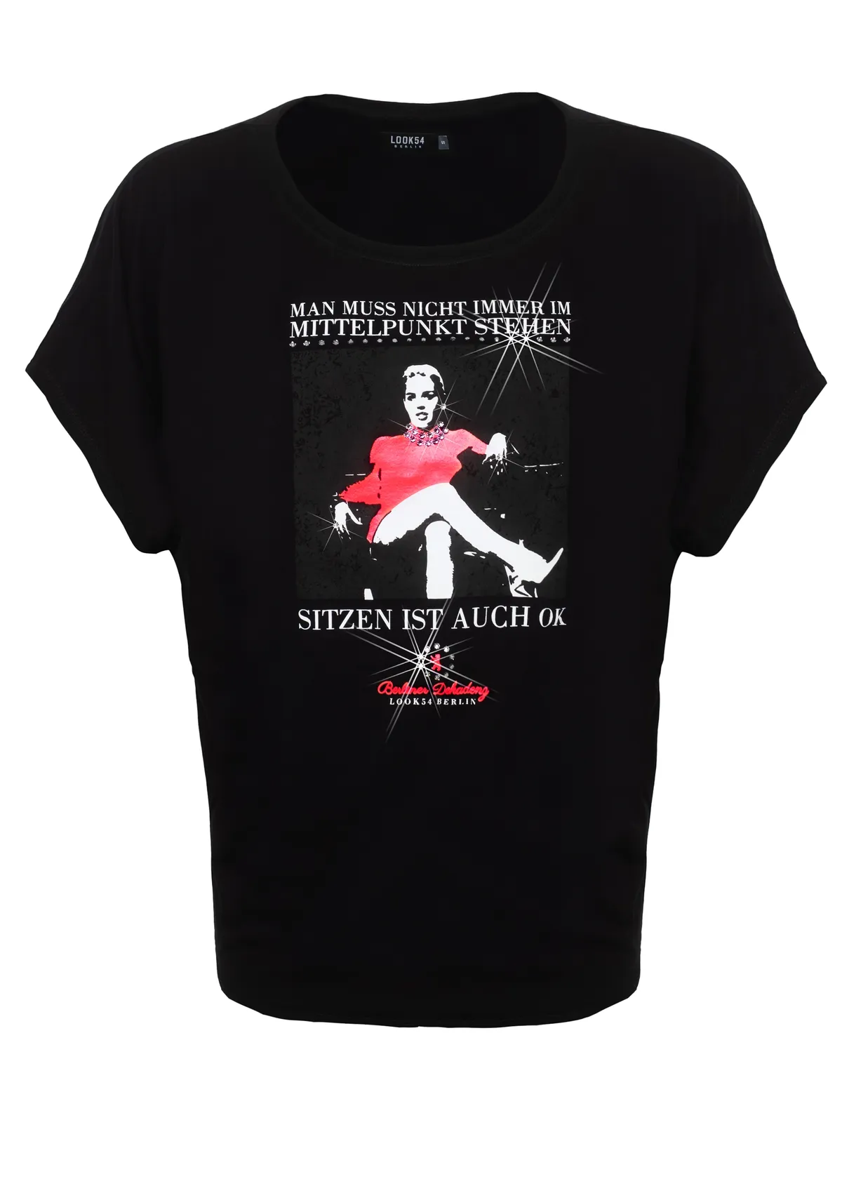 Sitzen ist auch o.k. Batwing Shirt