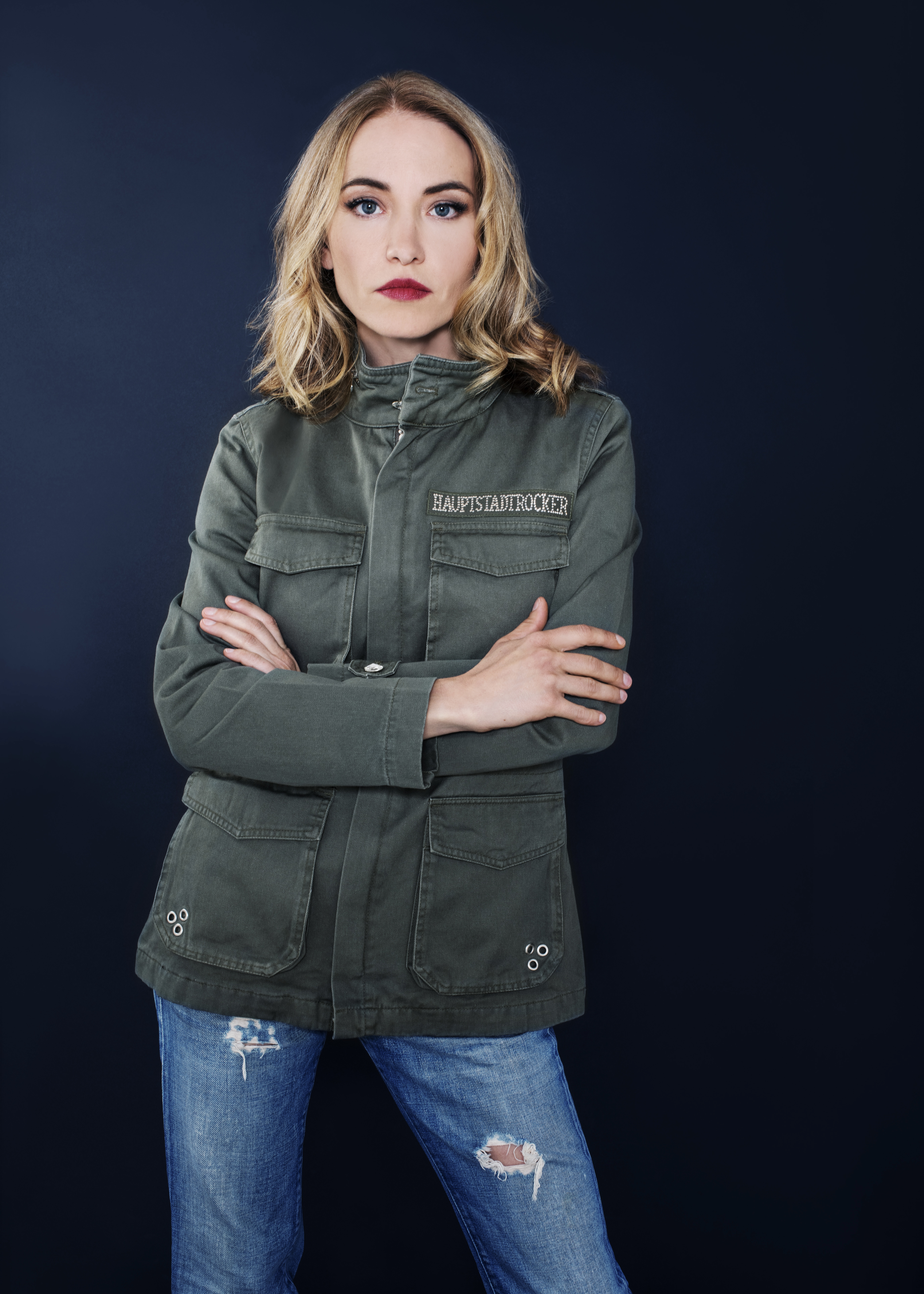 HAUPTSTADTROCKER Army Jacke Olive