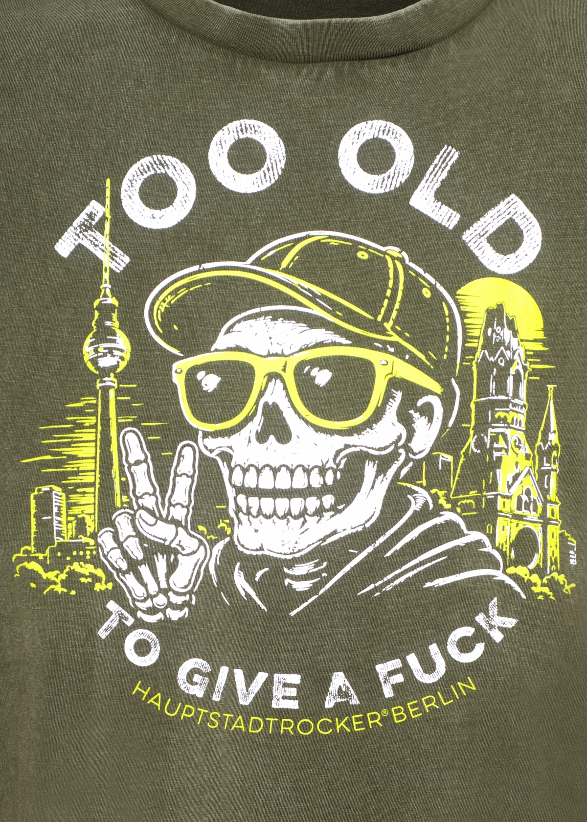 Too old to give a F*** T-Shirt