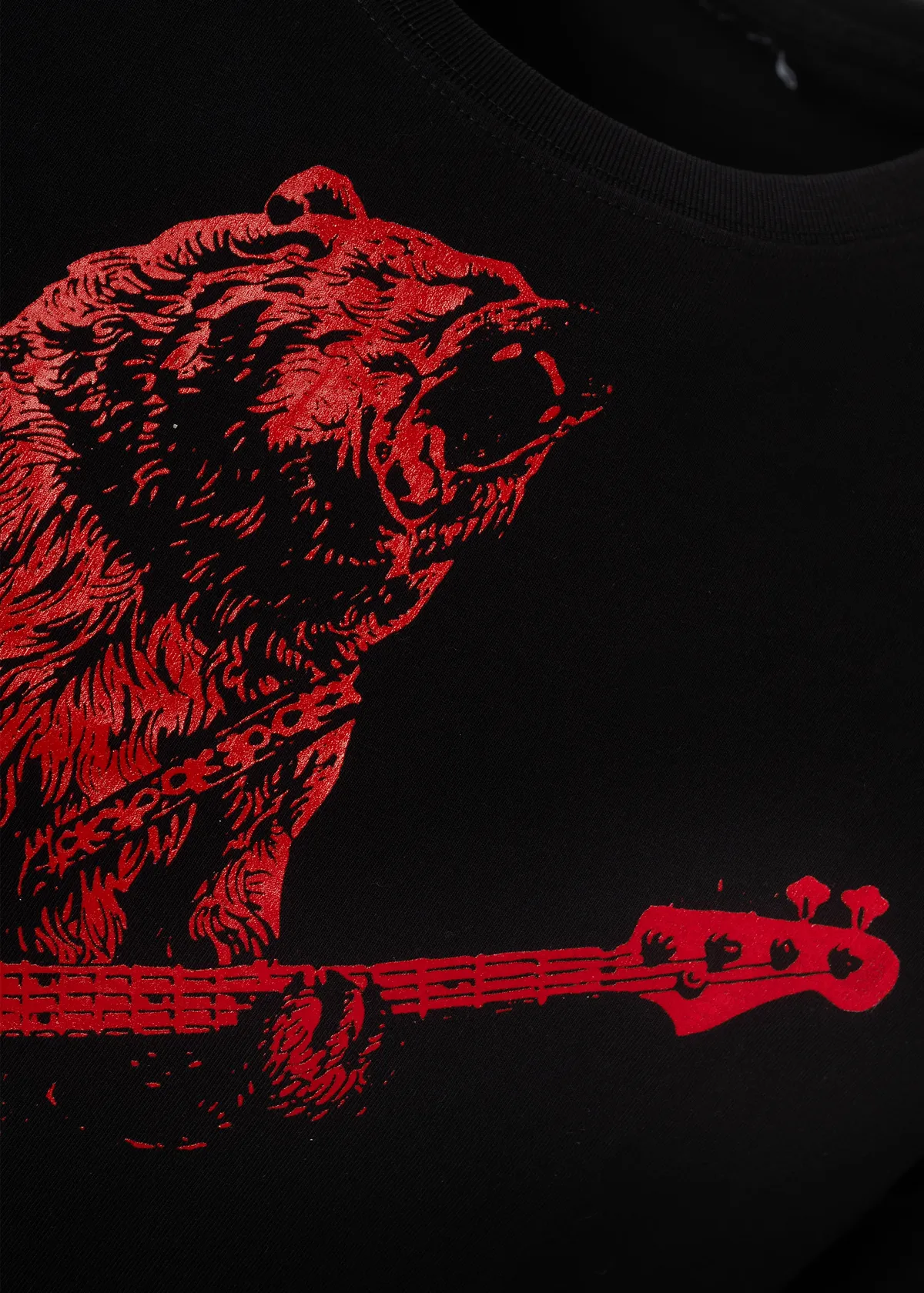 HAUPTSTADTROCKER Guitar Bear T-Shirt