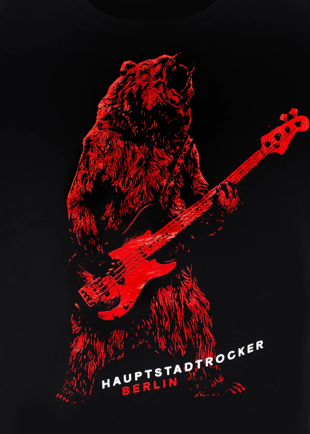 HAUPTSTADTROCKER Guitar Bear T-Shirt